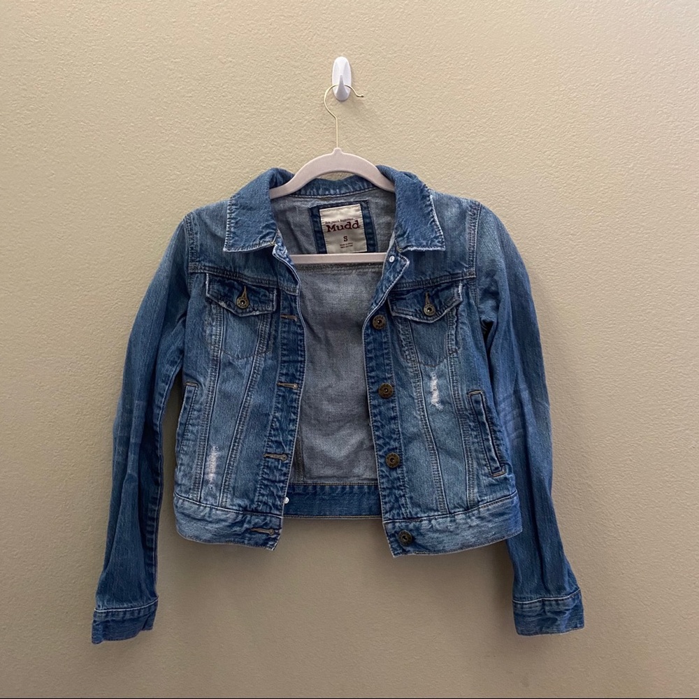Cropped Denim Jacket
